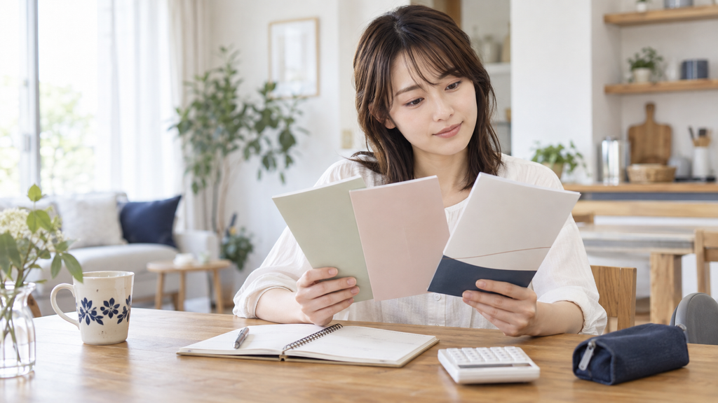 オーネットの3つの料金プランを比較する女性