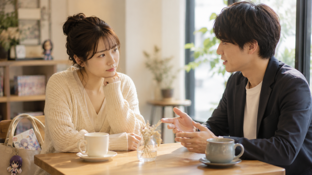 結婚相手として男性を見極める女性