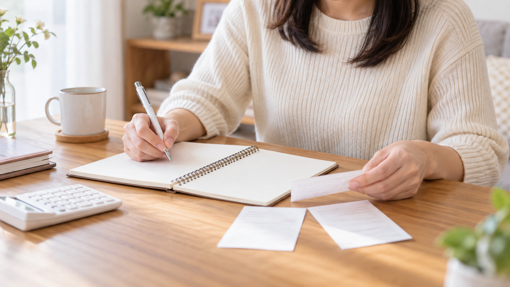 結婚相談所の成婚料と活動費を確認する様子