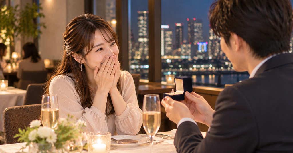 結婚後の予定を二人で相談するカップル